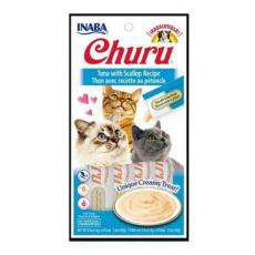 Churu Cat Tuniak s Mušľou 4x14g Churu Cat Tuniak s Mušľou 4x14g