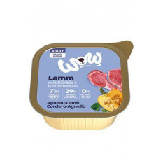 WOW Dog paštéta Adult jahňacie s tekvicou 150g