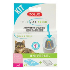PURECAT Set osviežovač a pohlcovač zápachu Zolux PURECAT Set osviežovač a pohlcovač zápachu Zolux
