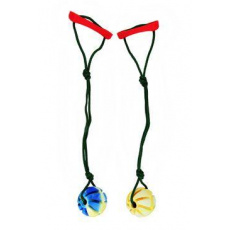 Hračka pes Lopta aport. špirál. na šnúrke Vanil. 6cm SP Hračka pes Lopta aport. špirál. na šnúrke Vanil. 6cm SP