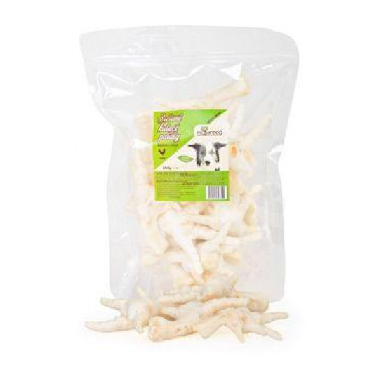 NATURECA pochúťka Kuracie labky sušené kalciové 250g