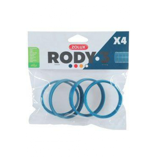 Komponenty Rody 3-spojovací krúžok modrý 4ks Zolux Komponenty Rody 3-spojovací krúžok modrý 4ks Zolux