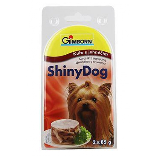 Gimborn ShinyDog konz. kurča&jahňa 2x85g Gimborn ShinyDog konz. kurča&jahňa 2x85g