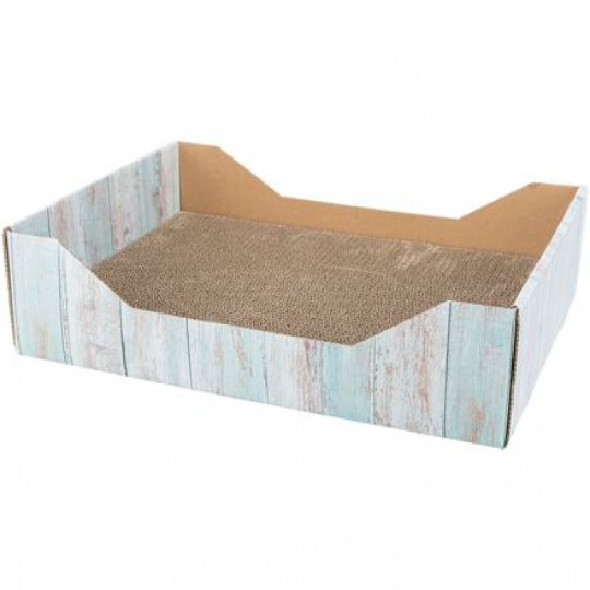 Škrabací pelech s catnipom, 45 x 12 x 33 cm, kartón