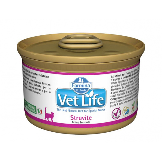 Farmina Vet Life cat struvite konzerva 85 g Farmina Vet Life cat struvite konzerva 85 g
