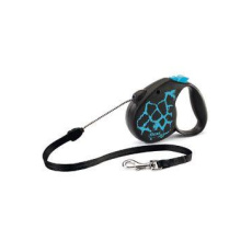 Vodítko FLEXI Safari žirafa M lanko 5m/20kg modrá Vodítko FLEXI Safari žirafa M lanko 5m/20kg modrá