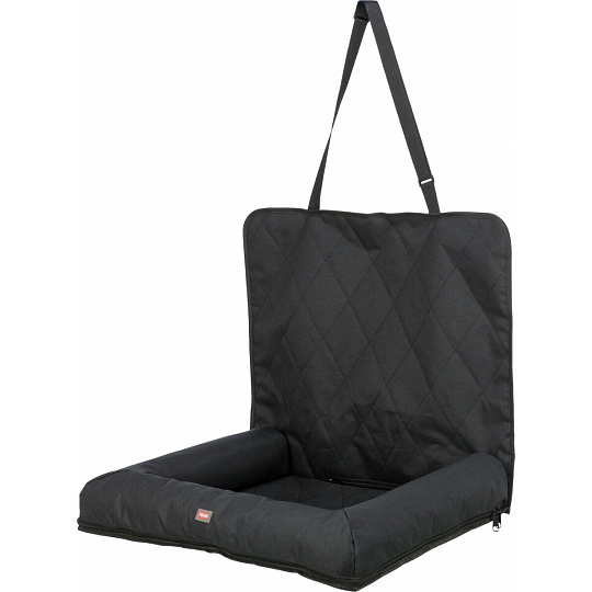 Podsedák - polštář do auta, 61 x 10 x 50 cm, černá Podsedák - polštář do auta, 61 x 10 x 50 cm, černá