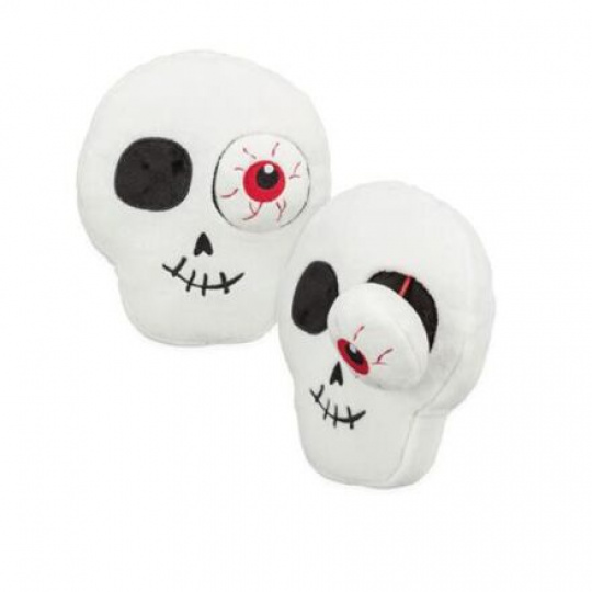 Halloween Skull - lebka, plyšová hračka pre psy, 19 cm - LIMITOVANÁ PONUKA Halloween Skull - lebka, plyšová hračka pre psy, 19 cm - LIMITOVANÁ PONUKA