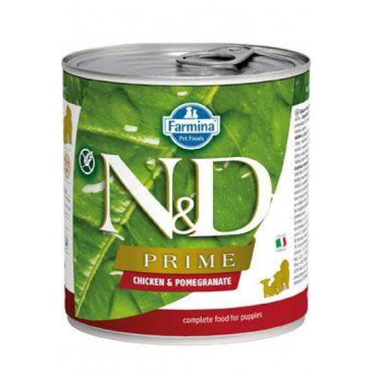 N&D DOG PRIME Puppy Chicken & Pomegranate 285g N&D DOG PRIME Puppy Chicken & Pomegranate 285g