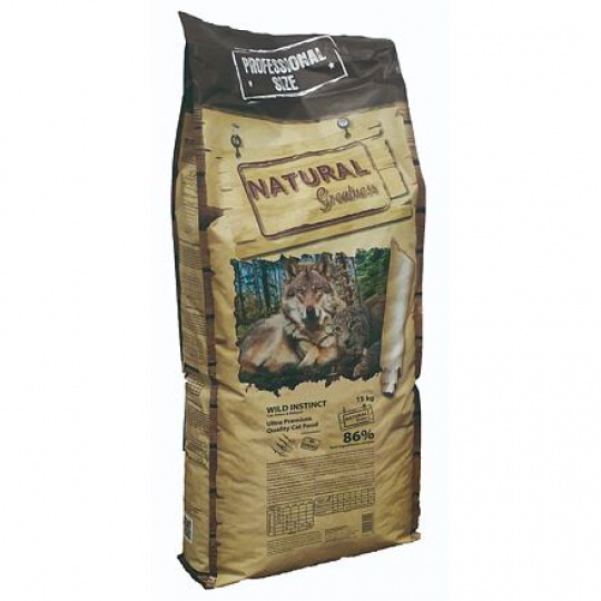 Natural Greatness Cat Wild Instinct Baby&Kitten /kuracie, morčacie/ 15 kg Natural Greatness Cat Wild Instinct Baby&Kitten /kuracie, morčacie/ 15 kg