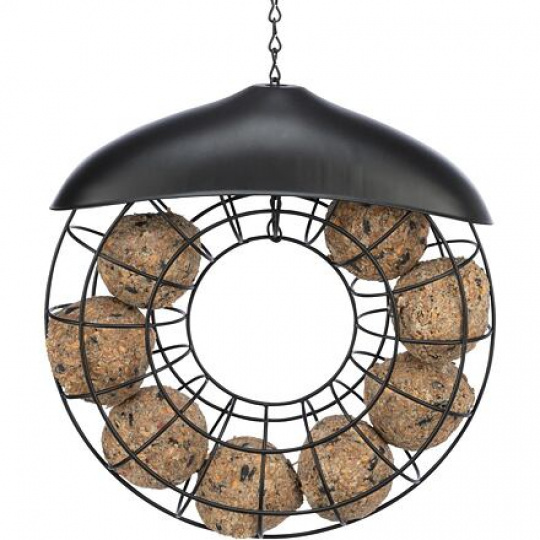 Zásobník VENIEC so strieškou na 8 lojových gúľ, o 24 × 8 cm, čierna Zásobník VENIEC so strieškou na 8 lojových gúľ, o 24 × 8 cm, čierna