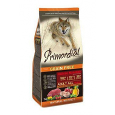 Primordial Dog GF Adult Buffalo&Mackerele 2kg Primordial Dog GF Adult Buffalo&Mackerele 2kg