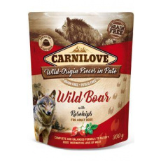 Carnilove Dog Pouch Paté Wild Boar & Rosehips 300g