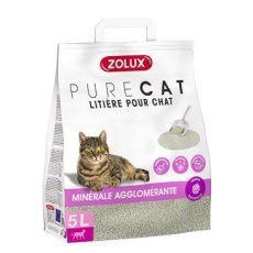 Podestýlka PURECAT antibacterial scent clump 5l Zolux