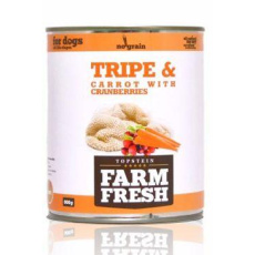 Farm Fresh Dog Tripe&Carrot with Cranberries konz 800g Farm Fresh Dog Tripe&Carrot with Cranberries konz 800g