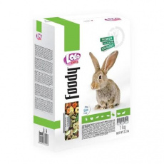 LOLO Foody kompletné krmivo pre králiky 1000 g krabička