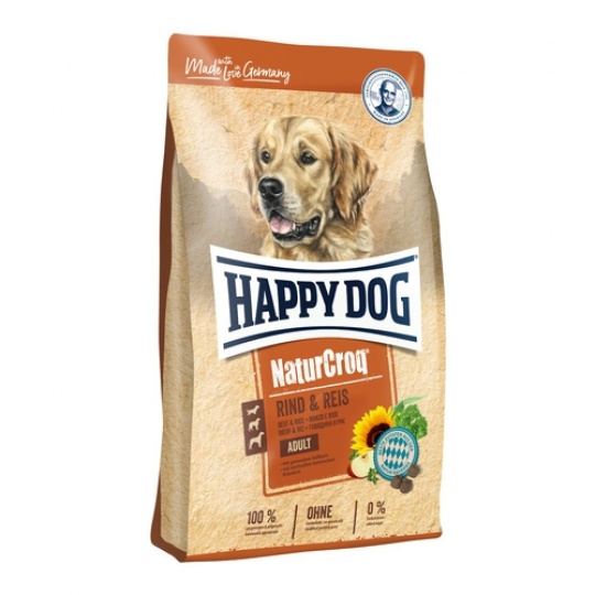 Happy Dog NaturCroq RIND & REIS / Beef & Rice 4 kg Happy Dog NaturCroq RIND & REIS / Beef & Rice 4 kg