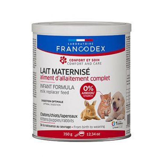 Francodex Mlieko pre mačiatka, šteniatka a králiky plv 350g