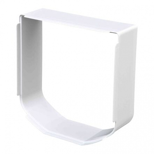 Tunelový prvok pre dvierka SuperFlap 38530, rozširuje hĺbku inštalácie až o 50 mm - biela