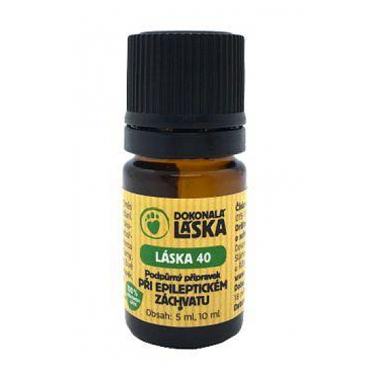 LÁSKA 40 Pri epileptickom záchvate 5ml LÁSKA 40 Pri epileptickom záchvate 5ml