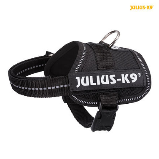 Julius-K9 silový postroj Baby 2/XS-S 33-45 cm,  - černá