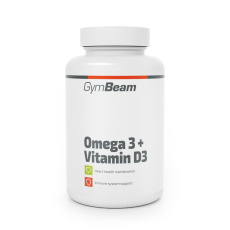 Omega 3 + Vitamín D3 - GymBeam Omega 3 + Vitamín D3 - GymBeam