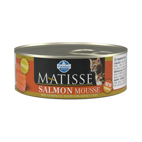 Farmina MO P MATISSE cat salmon mousse (pena), konzerva 85 g