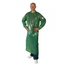 Oblek jednorazový zelený s dl.rukávom steril KRUTEX1ks