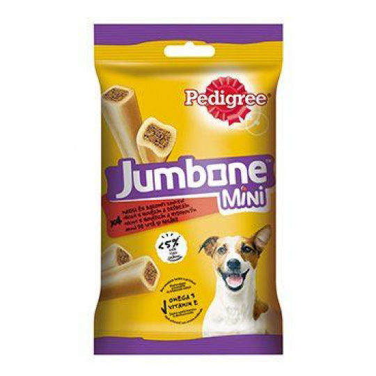 Rodokmeň pôv.Jumbone Small hovädzie a hydinové 4ks/160g Rodokmeň pôv.Jumbone Small hovädzie a hydinové 4ks/160g