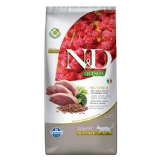 N&D Quinoa CAT Neutered Duck &Broccoli&Asparagus 5kg