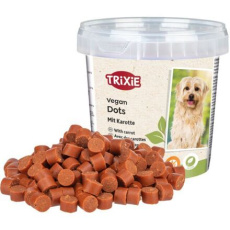 Vegan Dots, měkké mini válečky s mrkví, 200 g Vegan Dots, měkké mini válečky s mrkví, 200 g