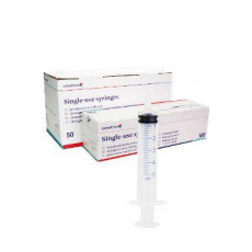 Striekačka inj CVET 10ml 3-dielna Luer excentr. 100ks