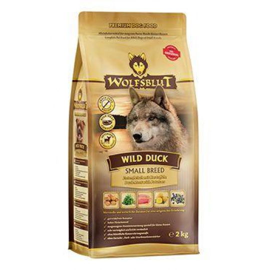 Wolfsblut Dog Adult Small Breed Wild Duck 2kg