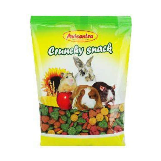 Avicentra farebné chrumky pre hlodavce 200g