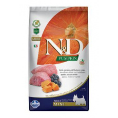 N&D Pumpkin DOG Adult Mini Lamb & Blueberry 7kg N&D Pumpkin DOG Adult Mini Lamb & Blueberry 7kg