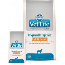 Vet Life Natural DOG Hypo Fish & Potato 12kg