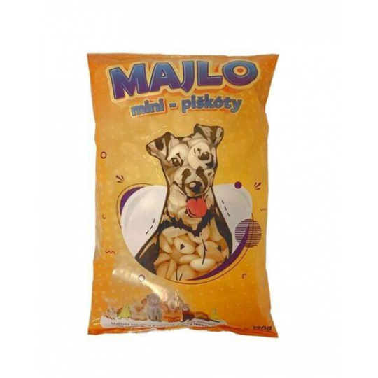 Piškóty Majlo mini pre psov 120 g Piškóty Majlo mini pre psov 120 g