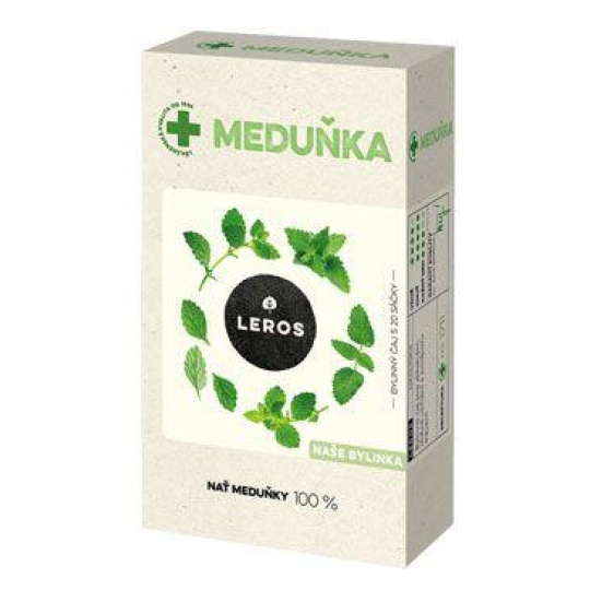 Čaj Leros Medovka 20x1g