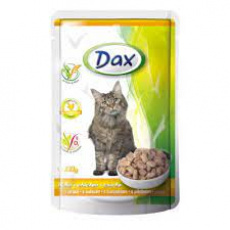 DAX kapsička pre mačky Kuracie 100g