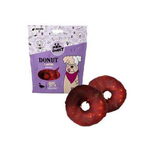 VetExpert Mr.Bandit pochoutka DONUT kachní 500g