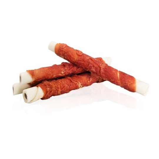 KIDDOG BUFFET kachní prsa na buvolím válečku 12cm/35g, plněném hovězím masem