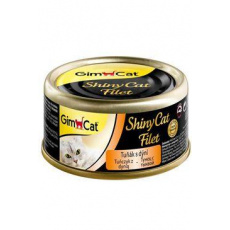 GimCat ShinyCat konz. filet tuniak s tekvicou 70g GimCat ShinyCat konz. filet tuniak s tekvicou 70g