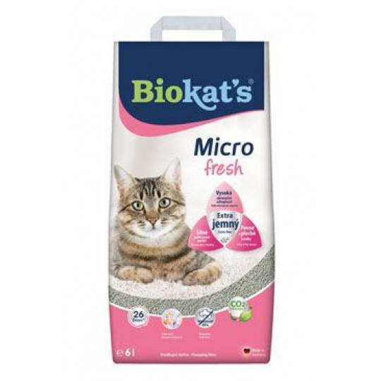 Podstielka Biokat's Micro Fresh 6l