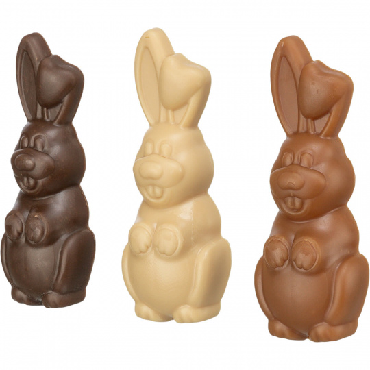 Easter Bunny, veľkonočný zajačik - maškrta, 10 cm/30 g [90 ks]