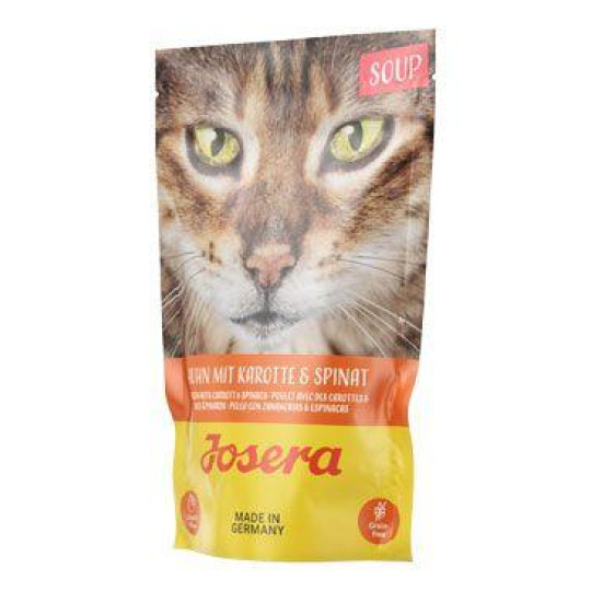 Josera Cat Super Premium Soup-chick.,carrot,spinat 70g