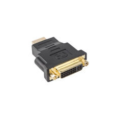 Lanberg AD-0014-BK cable gender changer HDMI DVI-D (F) (24 + 5) Černá Lanberg AD-0014-BK cable gender changer HDMI DVI-D (F) (24 + 5) Černá