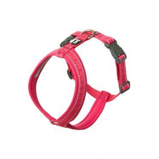 Postroj Y Hurtta Casual ECO rubínový 80-90cm Postroj Y Hurtta Casual ECO rubínový 80-90cm