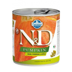 N&D DOG PUMPKIN Adult Diviak & Jablko 285g