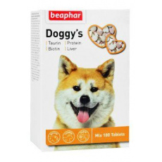 Beaphar Doggys Mix pochoutka biotin+taurin pes 180tbl
