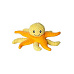 Hračka pes OCTOPUS & STARFISH plyš,TPR oranž.27cm Kiwi